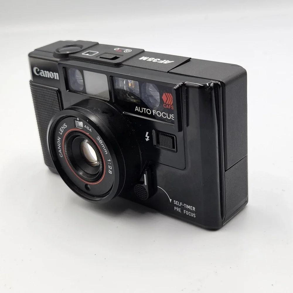 Canon AF35M 35mm Film Camera Point & Shoot f/2.8 Lens Parts/Repair READ